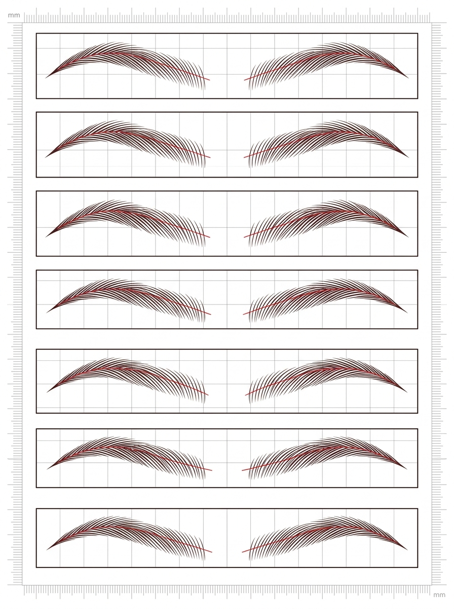 3D 실리콘 고무판 10매